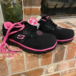 Skechers Slip Resistant, Steel toe, Work Shoe